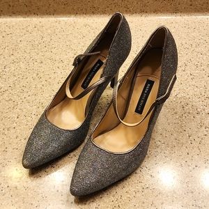 Dana Buchman Silver Heels